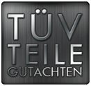 Mit TÜV Teilegutachten